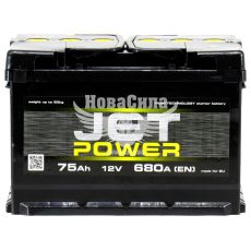 АКБ 75-А/Ч (Jet Power) (R+) 680A (276х175х190мм.)