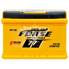АКБ 77-А/Ч (Forse) (R+) 760A обсл. з пробк. (276х175х190мм.)