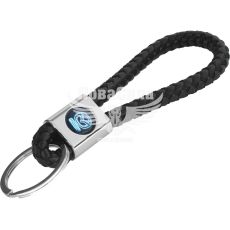 Брелок на ключи Mazda плетеный (КНР) (кожа)