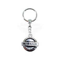 Брелок на ключі Nissan метал. на ланц. (КНР)