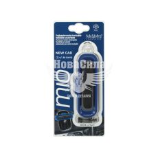 Ароматизатор (Mr&Mrs) MIO Blue New Car (полімерний на дефлектор)
