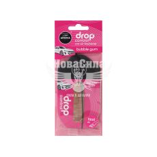 Ароматизатор (Aroma Car) Drop Control Bubble Gum (рідкий картка) 5мл.