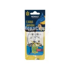 Ароматизатор (Nowax) Слава Україні Black Ice (суха картка)