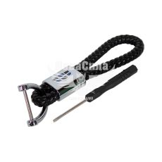 Брелок на ключи Geely плетеный (КНР) (кожа)