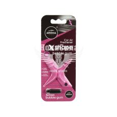 Ароматизатор (Aroma Car) X Shape Bubble Gum (полімерний на дефлектор) 10гр.