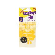 Ароматизатор (Paloma) Gold Vanilla (підвісний листок)