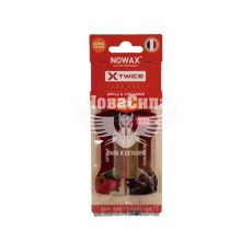 Ароматизатор (Nowax) X Twice Apple & Cinnamon (рідкий картка) 5мл.