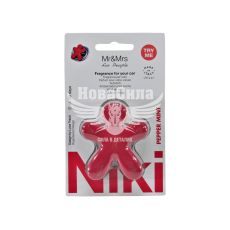 Ароматизатор (Mr&Mrs) Niki New Blister Peppermint (полімерний на дефлектор)