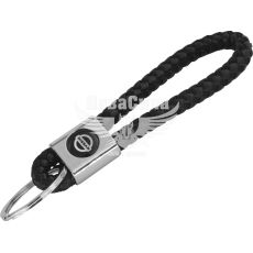 Брелок на ключи Nissan плетеный (КНР) (кожа)