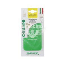 Ароматизатор (Mr&Mrs) Cesare Scented Card Green Warm Spicy (полімерний підвісний)