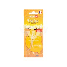 Ароматизатор (Nowax) Delice Vanilla (підвісний листок)