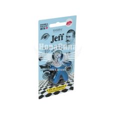 Ароматизатор (Mr&Mrs) JEFF Chrome Light Blue Lotus Flower (полімерний на дефлектор)