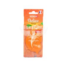 Ароматизатор (Nowax) Delice Orange (підвісний листок)