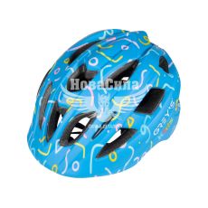 Велосипедний шолом (Greys) M дитячий синій матовий