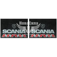Бризговик вантаж. SCANIA 470х330мм. (Polytep)
