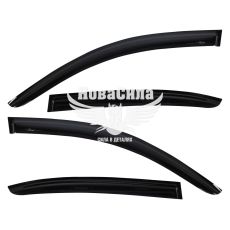 Ветровики Skoda Octavia A5 с10 г.в. хэтчбек клеящие (HIC) уценка