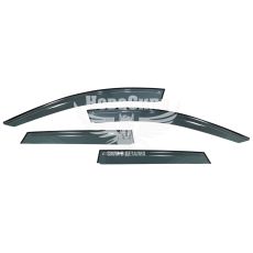 Вітровики Renault Duster з10р.в. клеючі (Cobra) (уцінка)