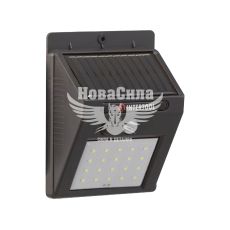 Вуличний світильник на сонячній батареї з датчиком руху (Intertool) 20 SMD