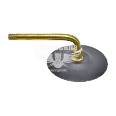 Вентиль для вантажних камер обрезинений гнутий 90-град. (Україна) (сосок)