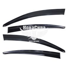 Вітровики VW Passat B6 з06-10р.в. седан клеючі (Sunplex)