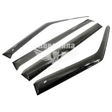 Вітровики Skoda Fabia II з07-14р.в. клеючі (Cobra) (хtтчбек)