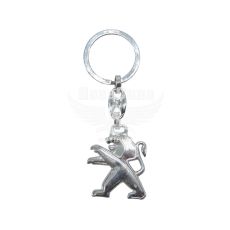 Брелок на ключі Peugeot метал. хром. (AUTO Techteile)