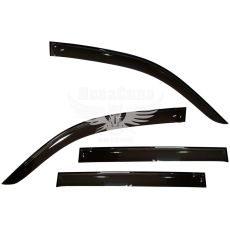 Вітровики Toyota Land Cruiser Prado 120 з03-08р.в. клеючі (Cobra)