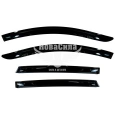 Вітровики Kia Rio клеючі з12р.в. (Azard) (хачбек)