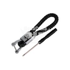 Брелок на ключи VW плетеный (КНР) (кожа)