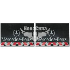 Бризговик вантаж. MERCEDES 585х400мм. (Polytep)