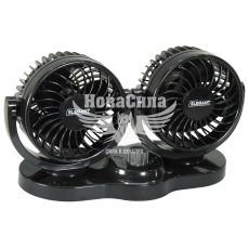 Вентилятор в салон (Elegant) 4 12V (подвійний)