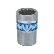 Головка торцевая низкая двенадцатигранная Spline 1/2 16мм. (King ROY)