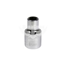 Головка торцева низька шестигранна 1/2 9мм. (Intertool) Хром ванадіум