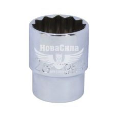 Головка торцевая низкая двенадцатигранная 1/2 26мм. (Toptul)