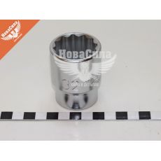 Головка торцева низька дванадцятигранна 3/4 34мм. (Toptul)