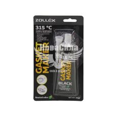 Герметик силікон (Zollex) чорний 85гр. без запаху (GASKET MAKER CLEAR +260C/+315C)