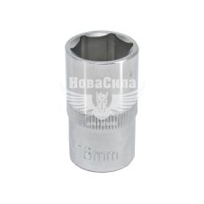 Головка торцевая низкая шестигранная 1/2 16мм. (Lavita)