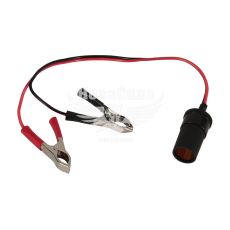 Гніздо прикурювача з крокодилами (Vortex) до АКБ