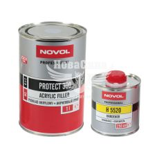 Грунт (Novol) MS PROTECT 300 4+1 сірий 1л.+0,25л.