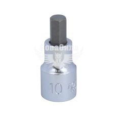 Головка торцева з бітою HEX 1/2 М10 (Toptul) (55мм.)