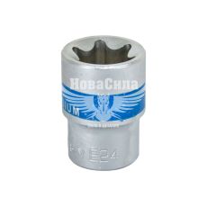 Головка торцевая низкая E-профиль 1/2 E-24мм. (King ROY)