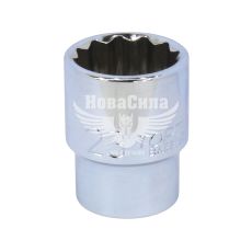 Головка торцевая низкая двенадцатигранная 1/2 23мм. (Toptul)