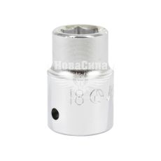 Головка торцева низька шестигранна 3/4 18мм. (Hans)