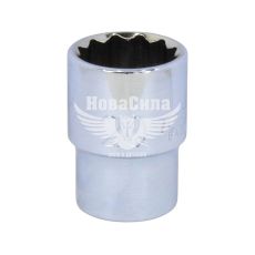 Головка торцевая низкая двенадцатигранная 1/2 20мм. (Toptul)