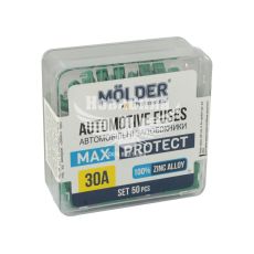 Запобіжники плоскі стандарт (Molder) уп. 50шт. (30А)