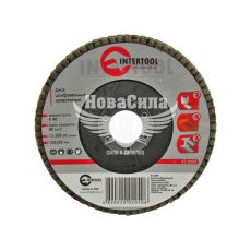 Диск шліфувальний пелюстковий 125x22мм К-40 (Intertool)