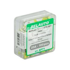 Предохранители плоские мини (Belauto) уп. 100шт. (20A)