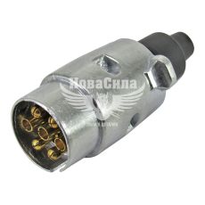 Соединитель прицепа 12V штекер металл. (Provider Company) (папа)