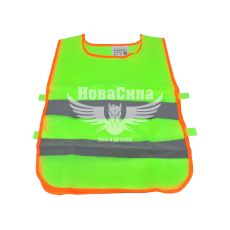 Жилет сигнальний (Lavita) S світло-жовтий (аварійка отражаюча)