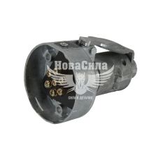 Соединитель прицепа 12V кт. розетка + штекер металл. (ДК) (папа + мама)